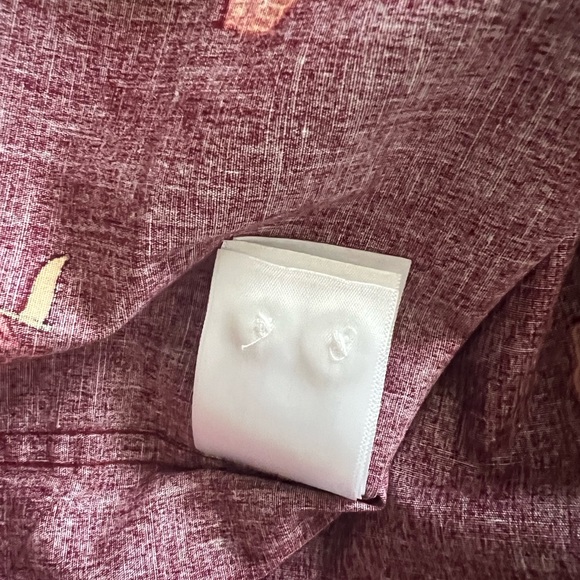 NWT Original Penguin Button Down Slim Fit Cabernet Sport Shirt Long Sleeve Sz L - Picture 15 of 16